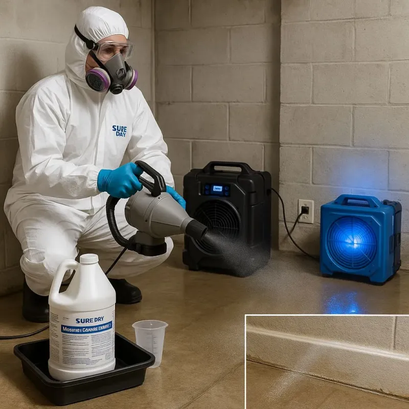 Sanitization and Odor Removal process in Saint Clair County, MI