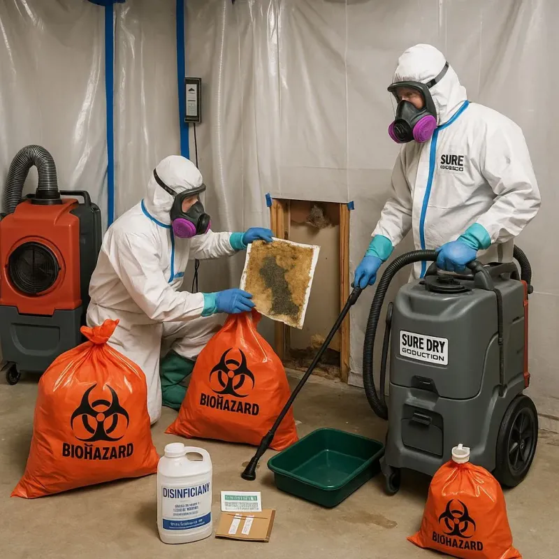 Contaminated Water Handling Protocols process in Saint Clair County, MI